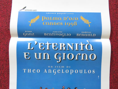 L'ETERNITA E UN GIORNO ITALIAN LOCANDINA POSTER BRUNO GANZ F.BENTIVOGLIO  1998