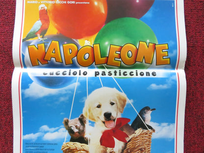 NAPOLEON ITALIAN LOCANDINA POSTER JAMIE CROFT PHILIP QUAST 1999