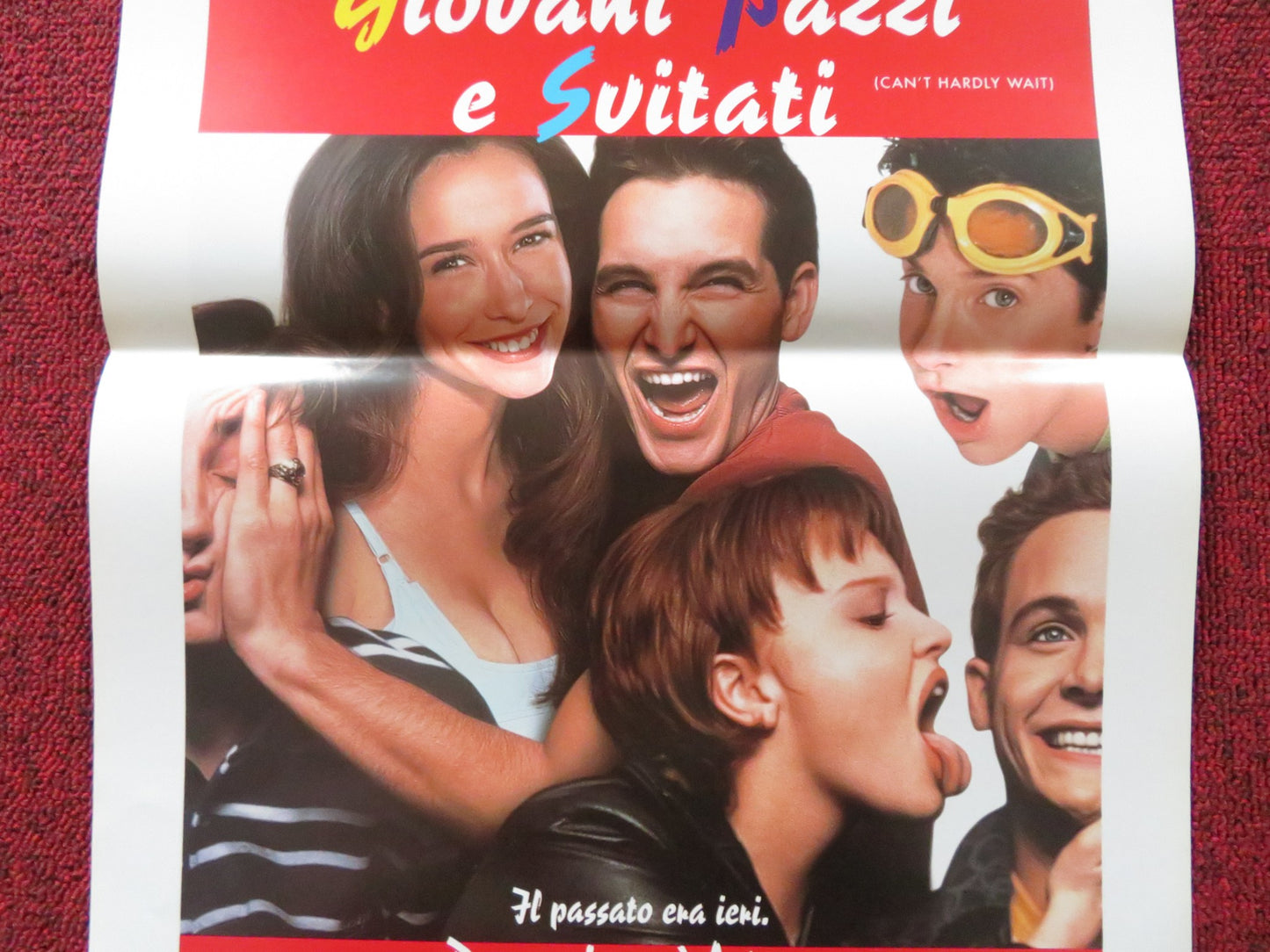 CAN'T HARDLY WAIT ITALIAN LOCANDINA POSTER JENNIFER LOVE HEWITT SETH GREEN 1998