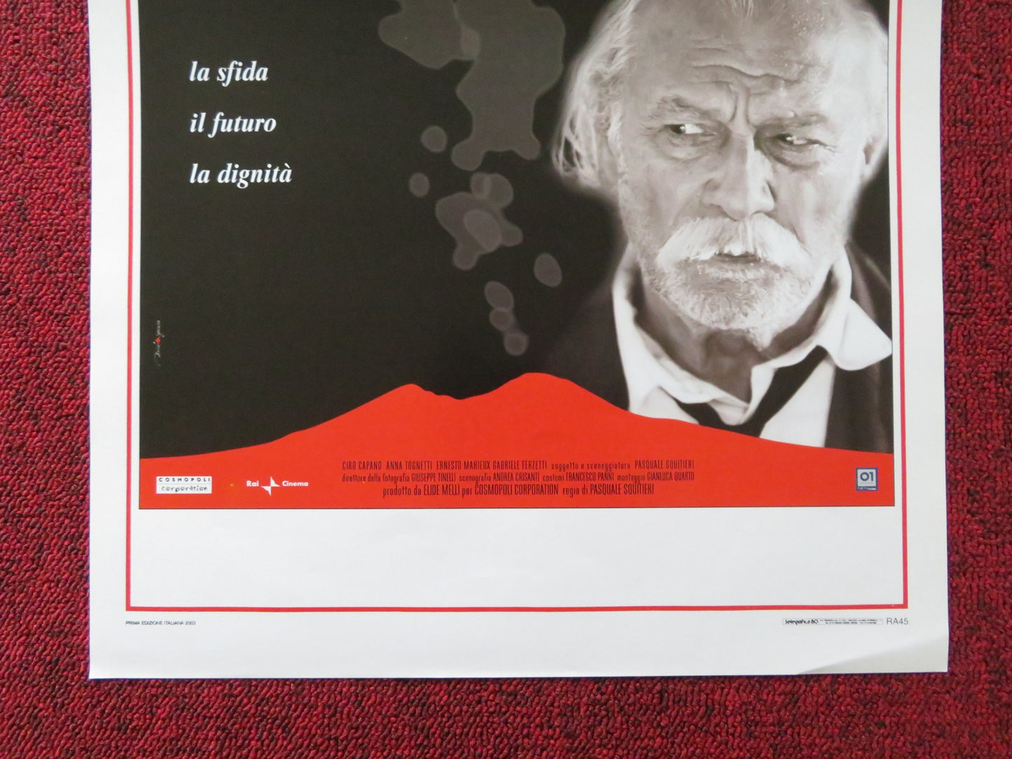 L'AVVOCATO DE GREGORIO ITALIAN LOCANDINA POSTER GIORGIO ALBERTAZZI 2003