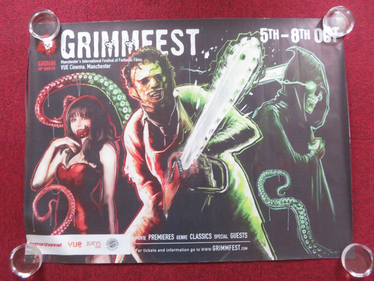 GRIMMFEST FESTIVAL UK QUAD (27.5"x 37") ROLLED POSTER MOVIE FESTIVAL 2017