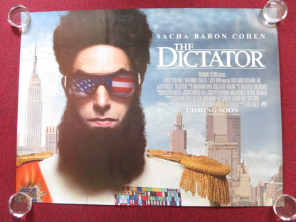 THE DICTATOR UK QUAD ROLLED POSTER SACHA BAREN COHEN SAYED BADREYA 2012