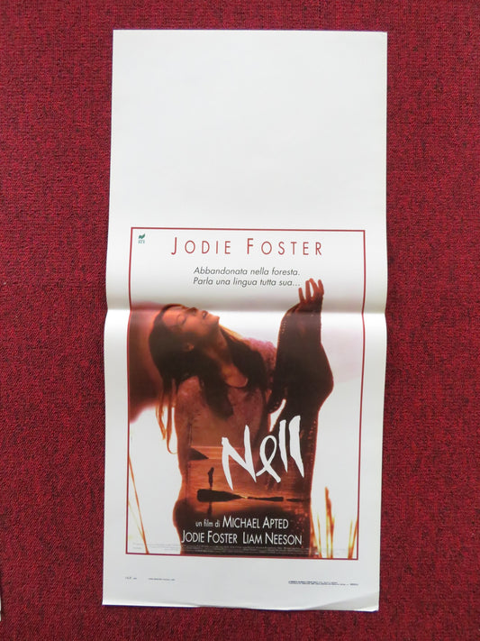 NELL ITALIAN LOCANDINA POSTER JODIE FOSTER LIAM NEESON 1994