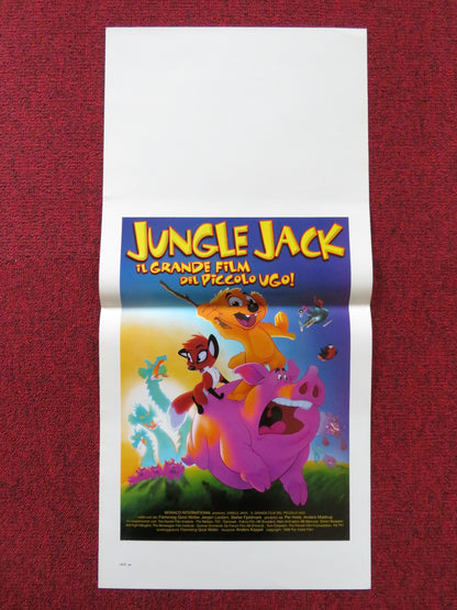 JUNGLE JACK IL GRANDE FILM DEL PICCOLO UGO ITALIAN LOCANDINA POSTER K.BRUEL 1996