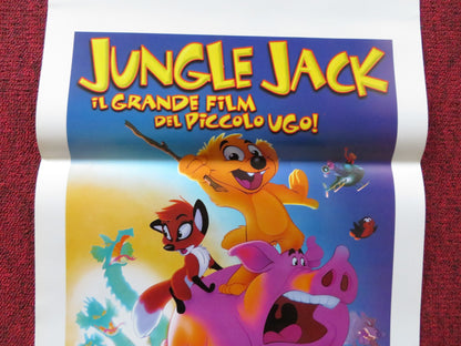 JUNGLE JACK IL GRANDE FILM DEL PICCOLO UGO ITALIAN LOCANDINA POSTER K.BRUEL 1996