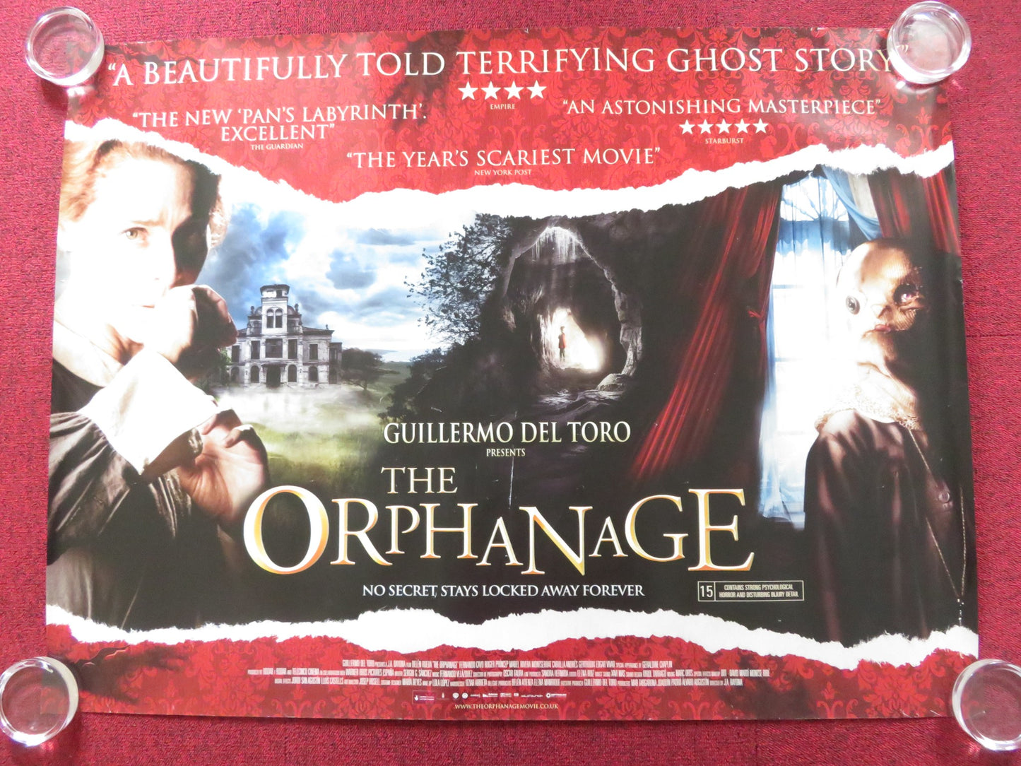 THE ORPHANAGE UK QUAD ROLLED POSTER BELEN RUEDA FERNANDO CAYO 2007