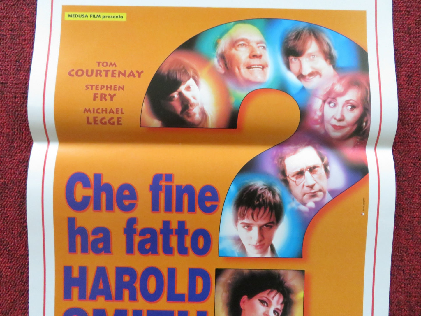 WHATEVER HAPPENED TO HARROLD SMITH ITALIAN LOCANDINA POSTER TOM COURTENAY 1999