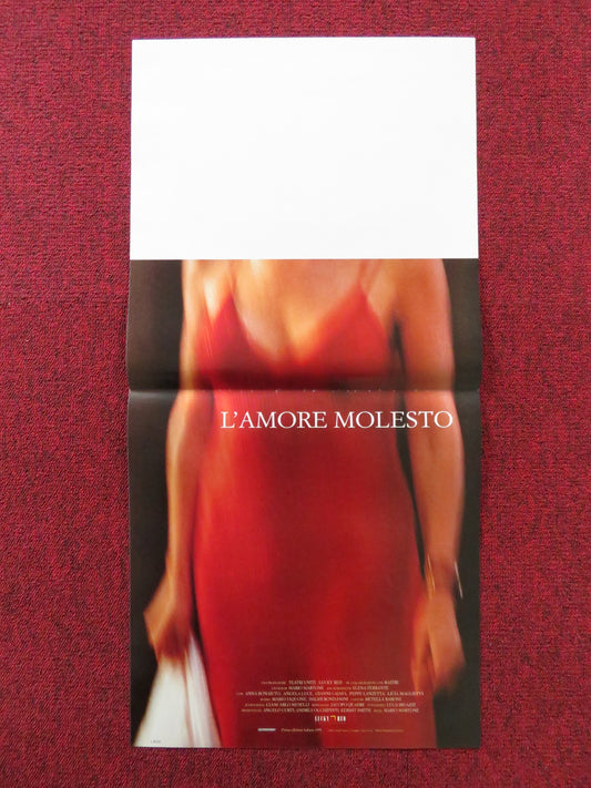 L'AMORE MOLESTO ITALIAN LOCANDINA POSTER ANNA BONAIUTO ANGELA LUCE 1995