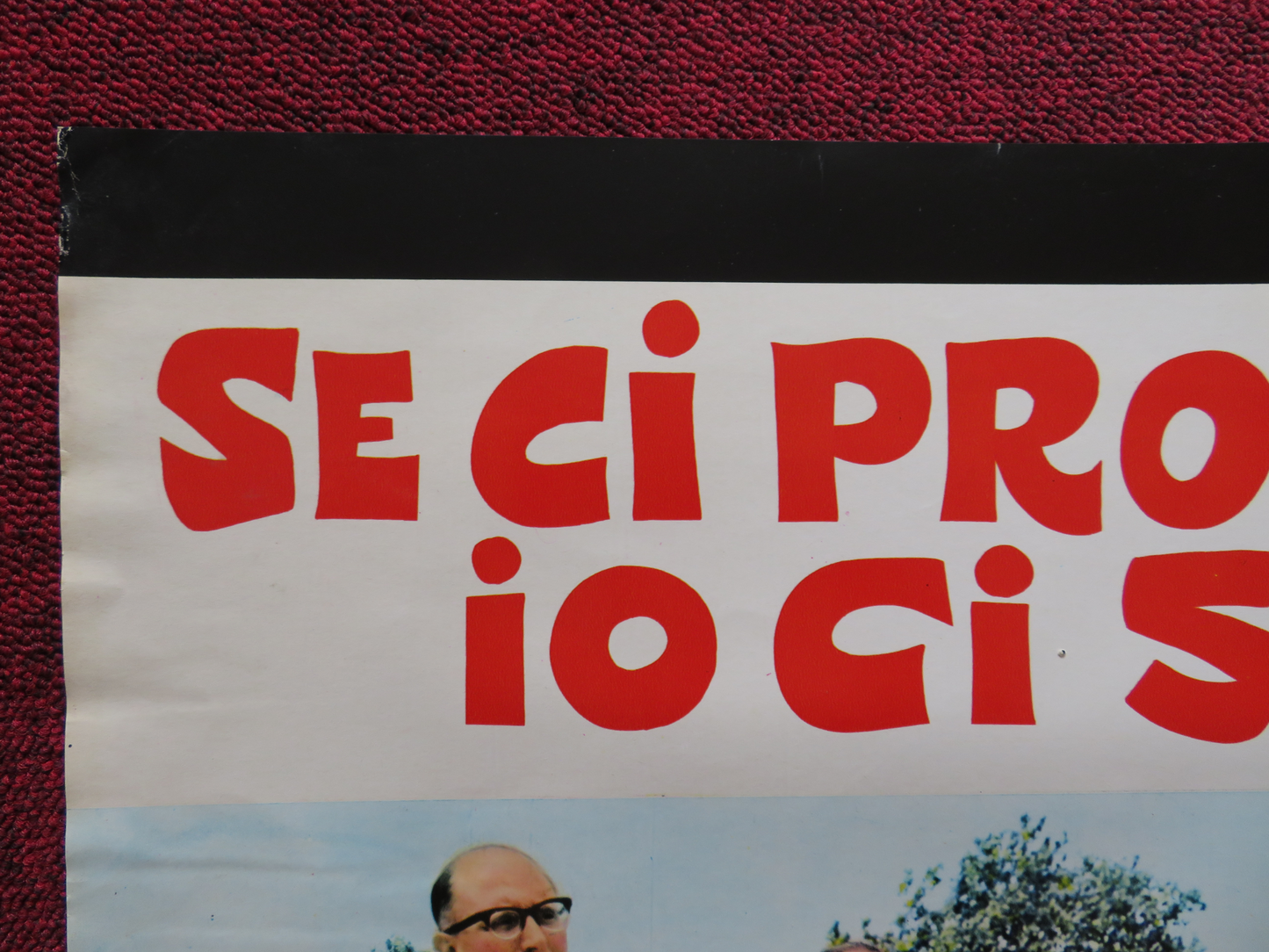 SE CI PROVI...IO CI STO! - B ITALIAN FOTOBUSTA POSTER CLIFF GORMAN 1973