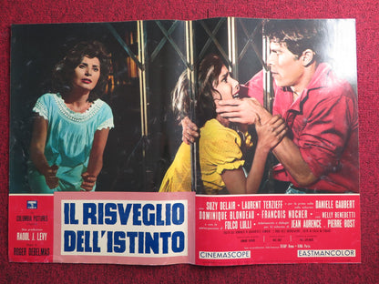 IL RISVEGLIO DELL'ISTINTO - B ITALIAN FOTOBUSTA POSTER SUZY DELAIR TERZIEFF 1960