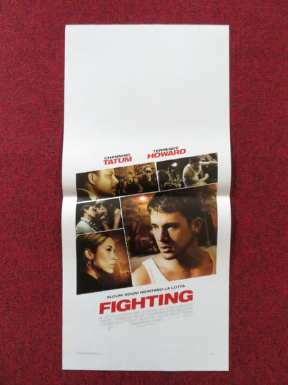 FIGHTING ITALIAN LOCANDINA POSTER CHANNING TATUM TERRENCE HOWARD  2009