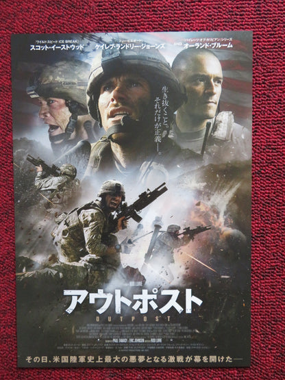 OUTPOST JAPANESE CHIRASHI (B5) POSTER ORLANDO BLOOM SCOTT EASTWOOD 2019