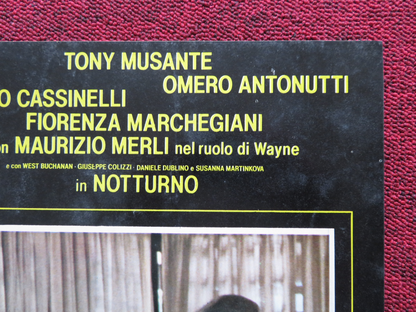 NOTTURNO - D ITALIAN FOTOBUSTA POSTER TONY MUSANTE CLAUDIO CASSINELLI 1981