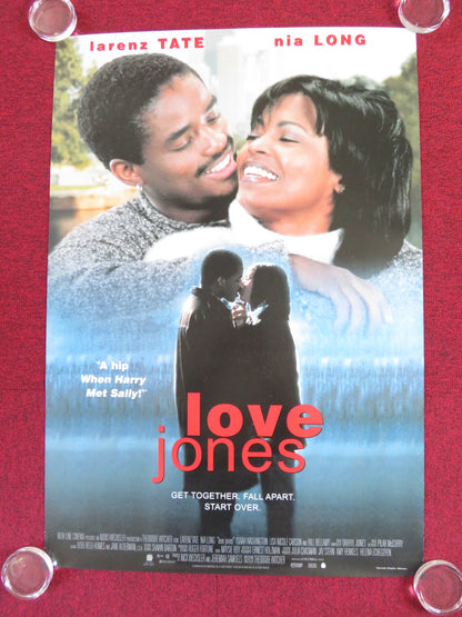 LOVE JONES VHS VIDEO POSTER LARENZ TATE NIA LONG 1997