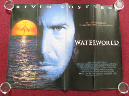 WATERWORLD UK QUAD (30"x 40") ROLLED POSTER KEVIN COSTNER DENNIS HOPPER 1995