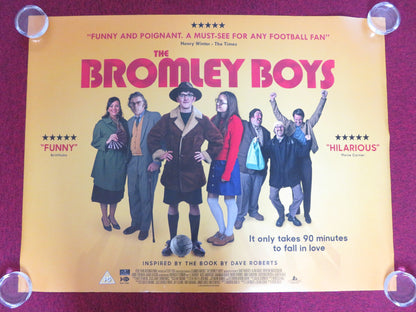 THE BROMLEY BOYS UK QUAD ROLLED POSTER ALAN DAVIES MARTINE MCCUTCHEON 2018