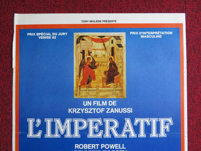 IMPERATIVE FRENCH POSTER ROBERT POWELL BRIGITTE FOSSEY 1982