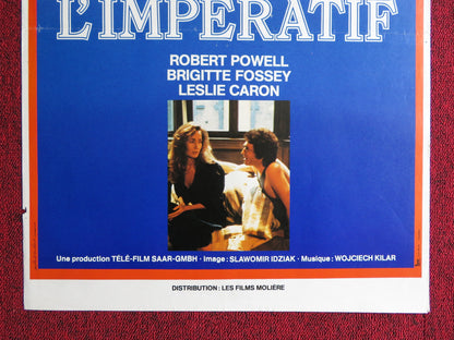 IMPERATIVE FRENCH POSTER ROBERT POWELL BRIGITTE FOSSEY 1982