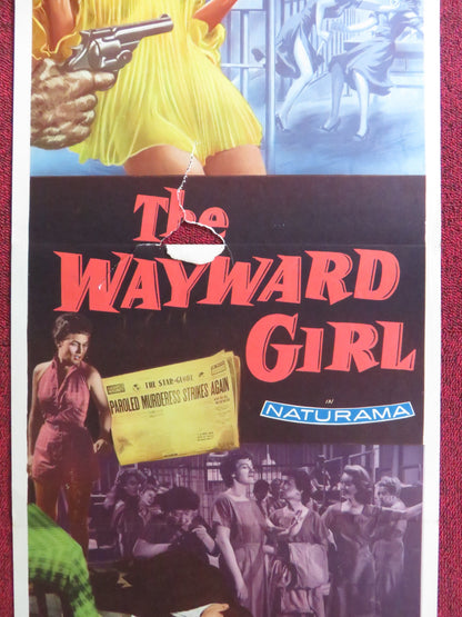 THE WAYWARD GIRL US INSERT (14"x 36") POSTER MARCIA HENDERSON PETER WALKER 1957