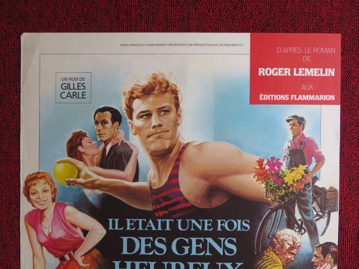 LES PLOUFFE FRENCH POSTER GABRIEL ARCAND REMI LAURENT 1981