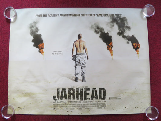 JARHEAD UK QUAD ROLLED POSTER JAKE GYLLENHAAL JAMIE FOX 2005