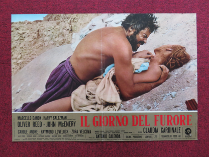 FURY ITALIAN FOTOBUSTA POSTER OLIVER REED JOHN MCENERY 1973