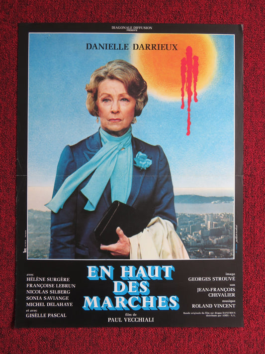 AT THE TOP OF THE STAIRS FRENCH POSTER DANIELLE DARRIEUX HELENE SURGERE 1983