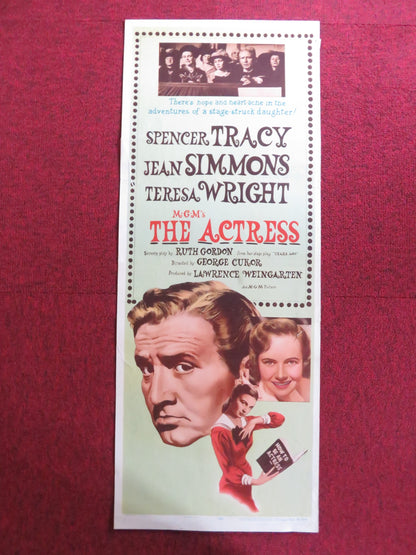 THE ACTRESS US INSERT (14"x 36") POSTER SPENCER TRACY JEAN SIMMONS 1953