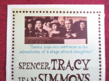 THE ACTRESS US INSERT (14"x 36") POSTER SPENCER TRACY JEAN SIMMONS 1953