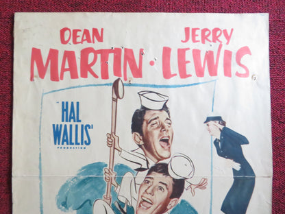 SAILOR BEWARE US INSERT (14"x 36") POSTER DEAN MARTIN JERRY LEWIS 1952