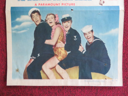 SAILOR BEWARE US INSERT (14"x 36") POSTER DEAN MARTIN JERRY LEWIS 1952