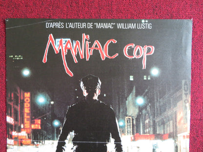 MANIAC COP FRENCH POSTER BRUCE CAMPBELL ROBERT Z'DAR 1988