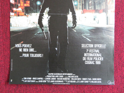 MANIAC COP FRENCH POSTER BRUCE CAMPBELL ROBERT Z'DAR 1988