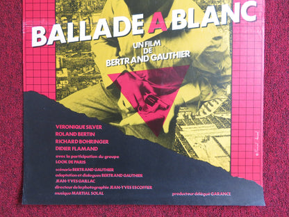 BALLADE A BLANC FRENCH POSTER JEAN-YVES DUBOIS PASCALE GEILLE 1983