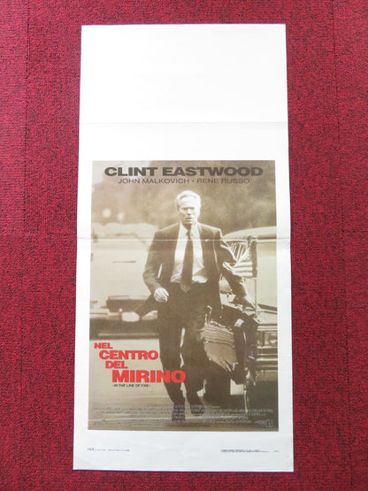 IN THE LINE OF FIRE -b ITALIAN LOCANDINA POSTER CLINT EASTWOOD MALKOVICH 1993