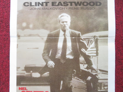 IN THE LINE OF FIRE -b ITALIAN LOCANDINA POSTER CLINT EASTWOOD MALKOVICH 1993