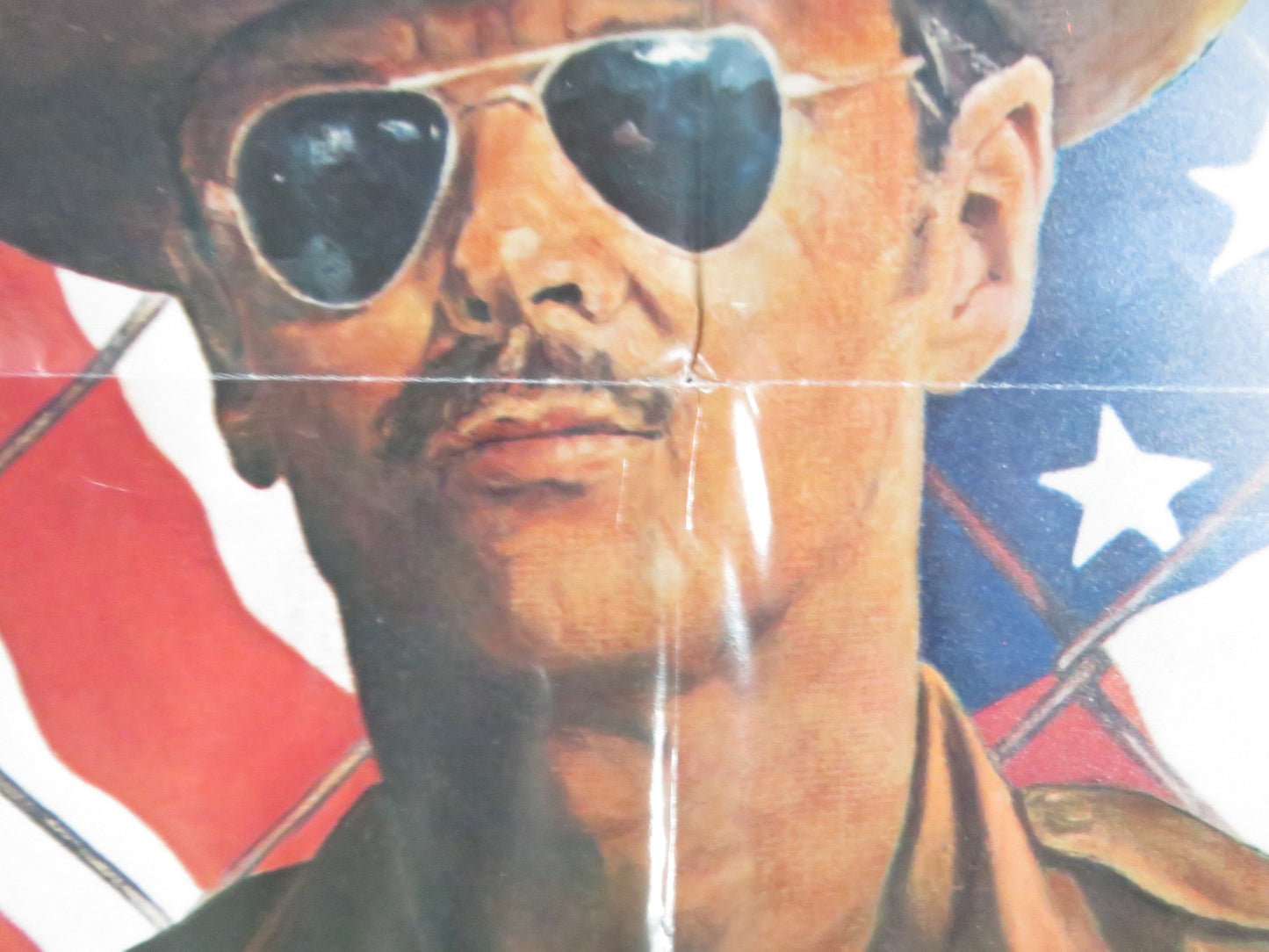 THE BORDER FOLDED US ONE SHEET POSTER JACK NICHOLSON HARVEY KEITEL 1981