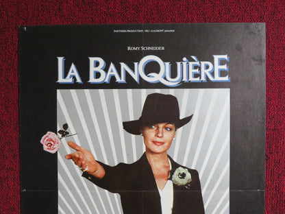 THE LADY BANKER FRENCH POSTER ROMY SCHNEIDER MARIE-FRANCE PISIER 1980