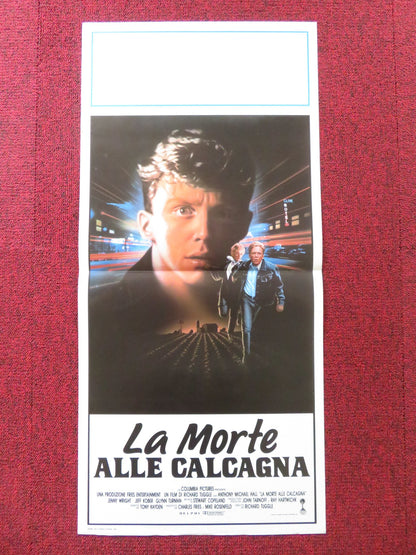 OUT OF BOUNDS ITALIAN LOCANDINA POSTER ANTHONY MICHAEL HALL JENNY WRIGHT 1986