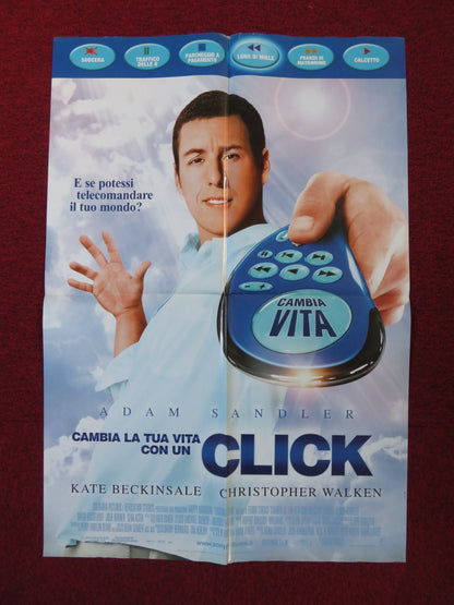 CLICK ITALIAN FOGLIO POSTER ADAM SANDLER KATE BECKINSALE 2006