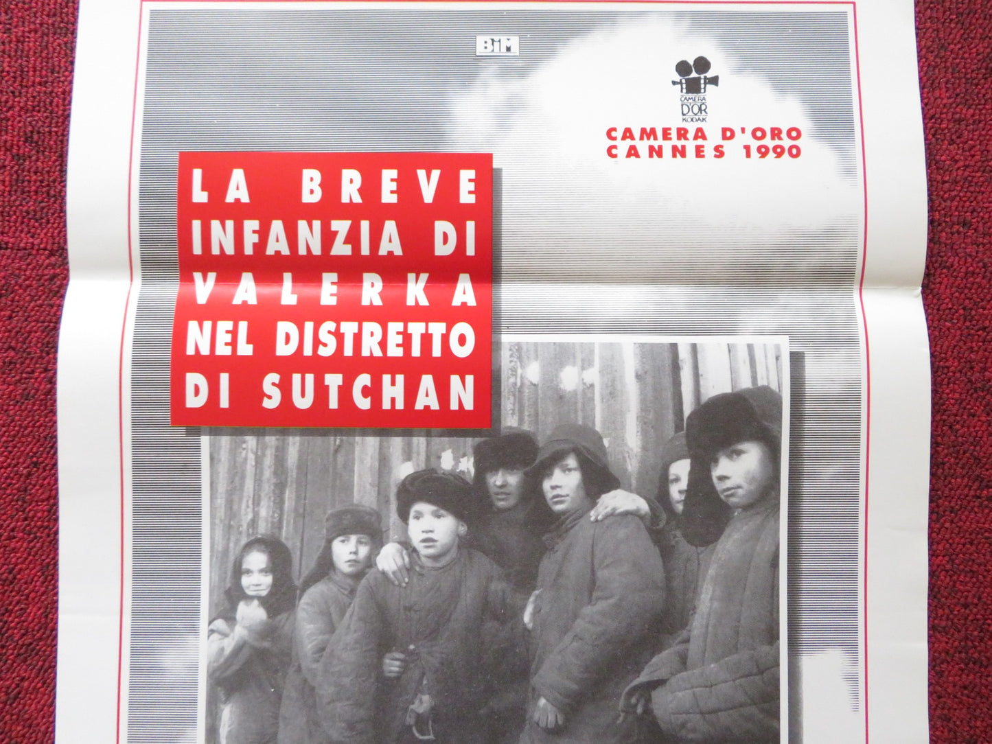 FREEZE DIE COME TO LIFE ITALIAN LOCANDINA POSTER DINARA DROUKAROVA NAZARO 1990