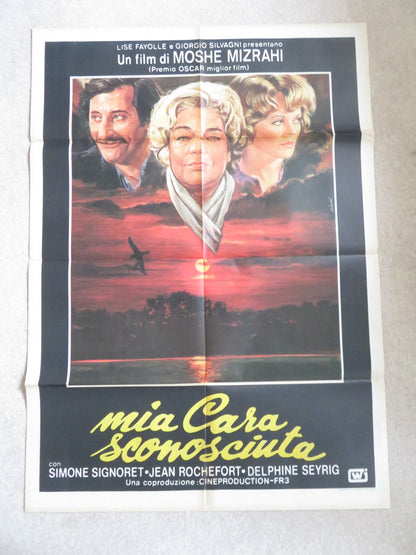 I SENT A LETTER TO MY LOVE ITALIAN 2 FOGLIO POSTER SIMONE SIGNORET 1980