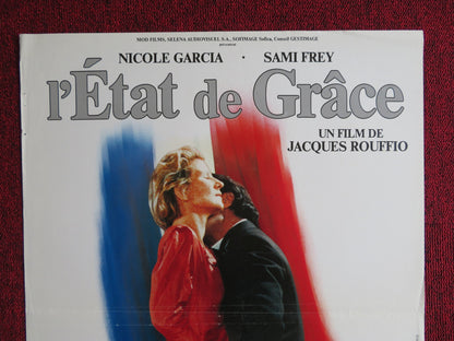 L'ETAT DE GRACE FRENCH POSTER NICOLE GARCIA SAMI FREY 1986