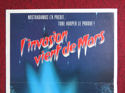 INVADERS FROM MARS FRENCH POSTER CANNON KAREN BLACK 1986