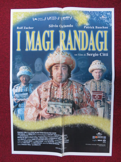 I MAGI RANDAGI ITALIAN FOGLIO POSTER ROLF ZACHER SILVIO ORLANDO 1996