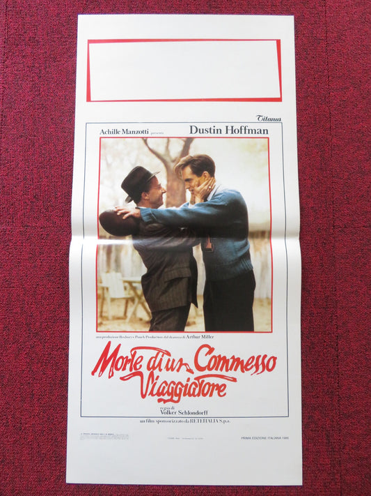 DEATH OF A SALESMAN ITALIAN LOCANDINA POSTER DUSTIN HOFFMAN JOHN MALKOVICH 1985