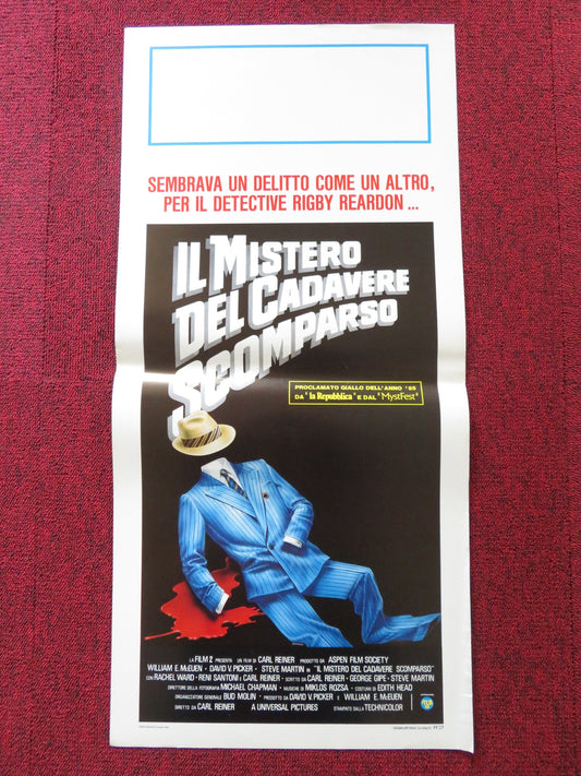 Dead Men Don't Wear Plaid ITALIAN LOCANDINA POSTER STEVE MARTIN 1982