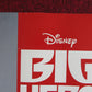 BIG HERO 6 UK QUAD (30"x 40") ROLLED POSTER DISNEY 2014
