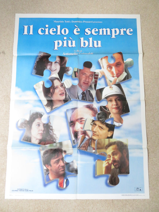 IL CIELO E SEMPRE PIU BLU ITALIAN 2 FOGLIO POSTER ASIA & DARIO ARGENTO 1996