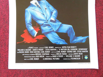 Dead Men Don't Wear Plaid ITALIAN LOCANDINA POSTER STEVE MARTIN 1982